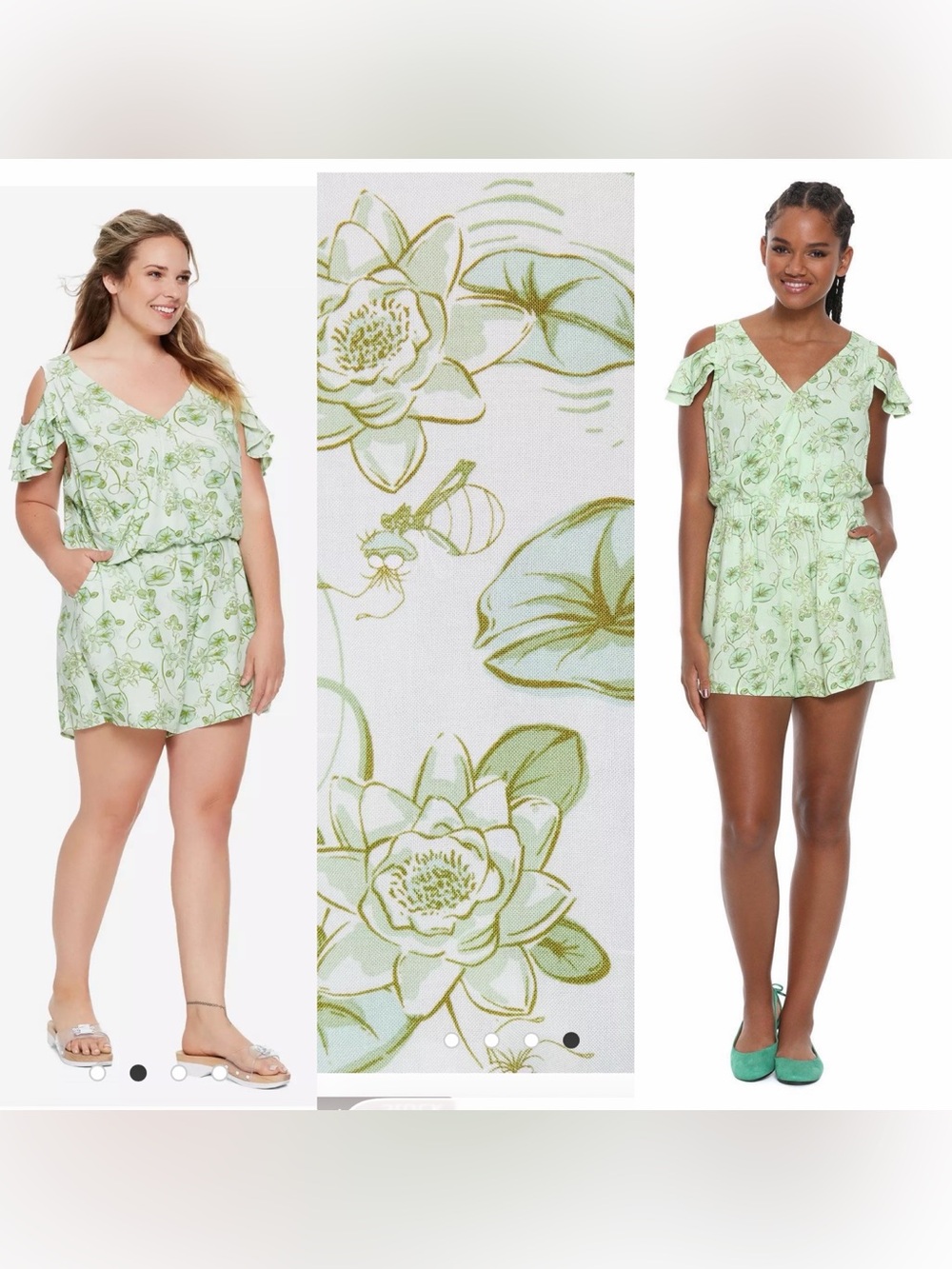 💕2/$44💕Her Universe Destination Disney The Princess And The Frog Romper